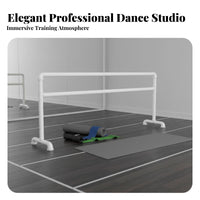 Freestanding Dance Barre Versatile Portable Dance Barre Wobble Mobile Leg Stretching Bar for Children, Beginners, Classroom