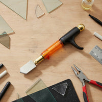 Glass Cutter Sharpen Glass Cutter with Alloy Head Comfortable Tool for Glaziers