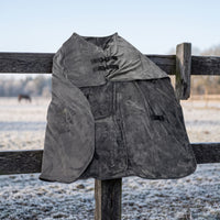 Winter Horse Blanket Cold Weather Horse Blanket with Belly Straps Contoured Adjustable for Horses, Stable, Turnout