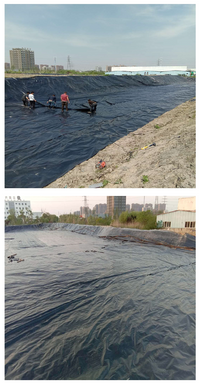 庭院池塘防水专用鱼塘防渗膜别墅园林景观水池鱼池防水布土工膜