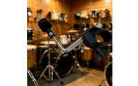 Easy to Adjust Drum Clamp with L-Rod Stable Clamp with L-Arm Sturdy Percussion Mount Secure for Rehearsal Rooms