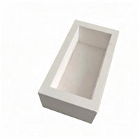 Square Quartz Crucible Pour Notch Laboratory Equipment Open-Top for Melting