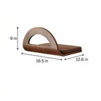 Cat Bed Enclosed Tunnel Climbing Shelf, Solid Wood Wall-Mounted Climbing Shelves for Indoor Cats, Space-Saving Furniture for Living Room