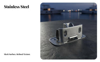 Stainless Steel Door Lock Yacht Cabin Floor Buckle Heavy Duty Stainless Steel Boat Latch for Shipbuilders, DIY Enthusiasts, Ship