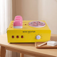 Electric Multi-Pot Depilatory Heater Countertop Depilatory Heater with 4 Pots Removable Appliance Portable for Salons, Beauty Parlors