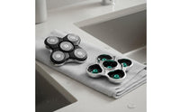 5 Groomer Head Smooth Five-Head Shave Rotary Groomer Personal Care Accessory for Shower