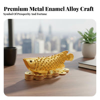 Prosperity Aquatic Creature Figurine Symbol of Prosperity Aquatic Creature Figurine Statue Feng Shui Aquatic