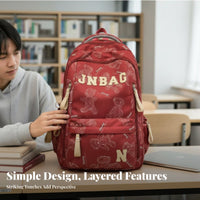 Japanese design Large Capacity Daypack Lightweight Design Multi-Compartment Laptop Rucksack Comfortable Shoulder Straps knapsackpack sturdy for Teenagers, Travelers, School, everyday Use, Commuting, informal outingings