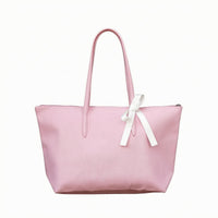 Waterproof PVC Tote Bag Polished Finish Structured Tote Bag Lightly Textured Rectangular for Women
