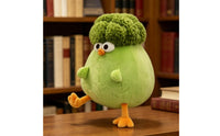 Broccoli Chicken Stuffed Soft Cartoon Broccoli Chicken Doll Stuffed Figure Cute Design for Home Decor
