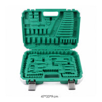 Tool Storage Case Sturdy Clamshell Tool Case Textured for Vehicle, Mechanics
