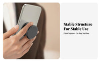 Anti-Drop Collapsible Ph Single Grip Single-Handed Use Spring-up Ph Single Holder Adjustable Angle for Mobile Device Users, Adults