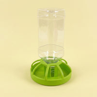 Automatic Chicken Feeder and Waterer for Small Birds, Quail Feeder for Cage and Backyard Chickens, Farm Feeding Dispenser, 480ml Capacity