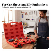 Troubleshooting Tool Easy Reading Molded Compartments Petrol Pressure Test Kit