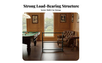 Floor Standing Pool Cue Rack Stable Billiard Design Holder Floor Stand Space-Saving Freestanding Billiard Cue Rack for Bar