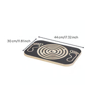 Wooden Maze Balance Board Indoor Workout Maze Balance Board Physical