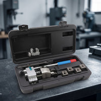 Brake Line Flaring Tool Kit Multi-Function Flaring Tool Kit with Case Portable for DIYers, Workshops