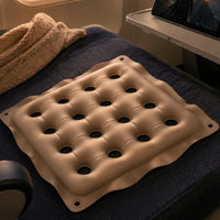 Airplane Seat Cushion Quick Inflation Inflatable Seat Cushion Portable Item Deflatable Soft Cushioning for Hard Seats