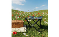 Small Canvas Stool Versatile Portable Folding Stool Long-Lasting Oxford Material