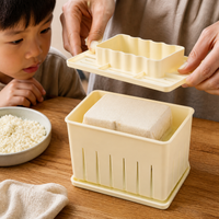 DIY Tofu Press Kit with Mold and Cloth for Homemade Tofu Making