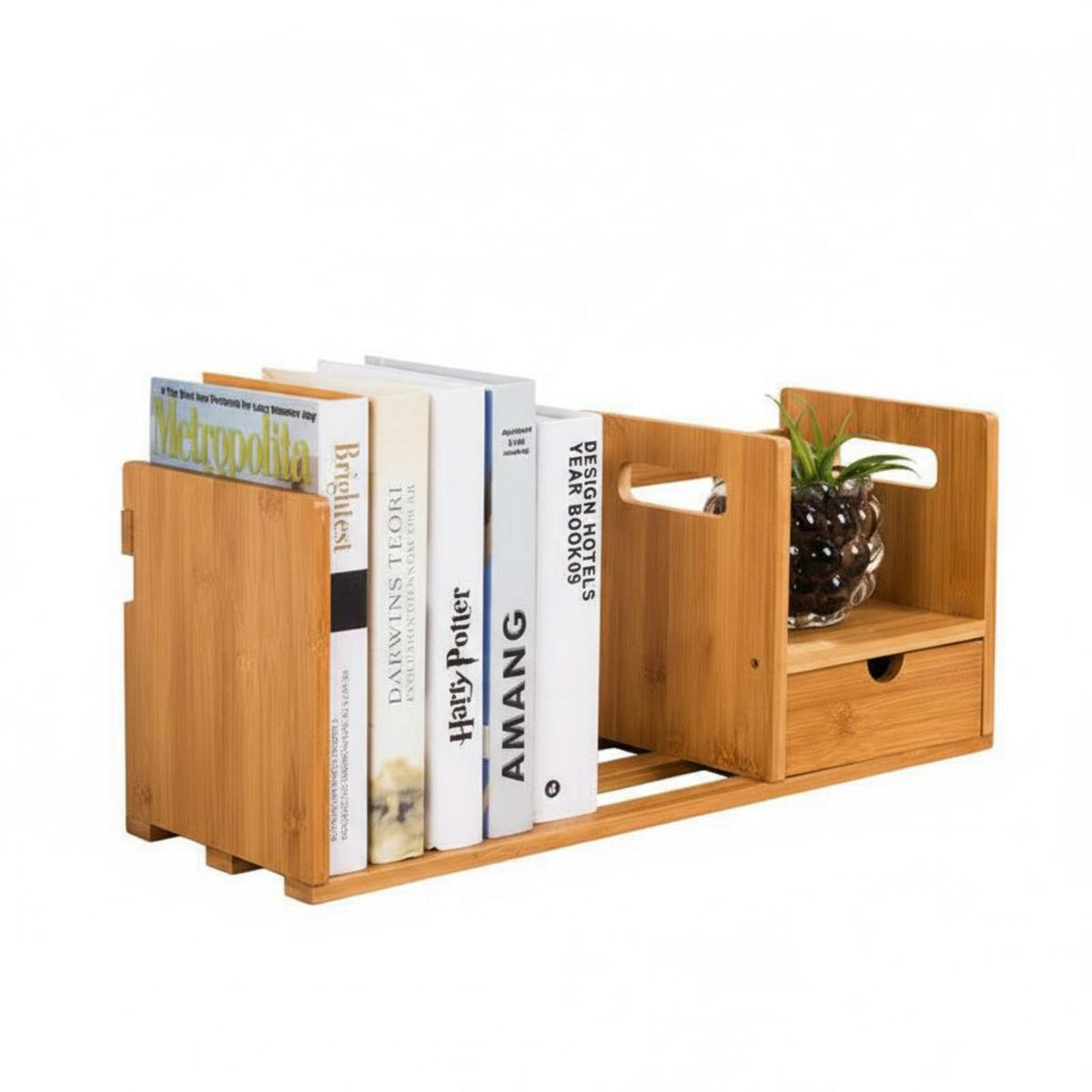 Expandable desktop organizer Multi-Functional Two-Piece expandableable Rack
