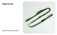 Metal Clips Hands Free Dog Leash Long-Lasting Waist Dog Leash Non Bungee for Hiking