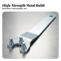 Universal Fit Adjustable post Spanner sturdyDuty Adjustable post Wrench long-lasting Power Tool Accessory Quick Disassembly for DIY hobbyists, Maintenance Workers, Professionals, Repair, Workshop, Garage, Construction location