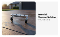 Undercarriage Cleaner 4000 PSI Rated Car Underbody Washer Double-Function Function Power Washer Undercarriage Attachment for Driveways, Sidewalks