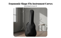 41 Inch Guitar Case Adjustable Straps Padded Guitar Backpack Musical Instrument Accessory Long-Lasting Comfortable Carry Handles