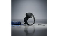 Headlight Cowl Cover Glossy Finish Black Headlight Fairing Visor for Street Riding