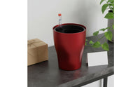 Prevents Overwatering Self-Watering Flower Pot Compact Size Self Watering Pot Modern Design Lazy Person's Planter High Temperature Resistant for Busy People, Office Workers, Windowsill, Balcony