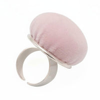 Hands-Hands-off Circlet Pincushion Portable Finger Pincushion Lightweight Wearable Pin Holder for Crafters