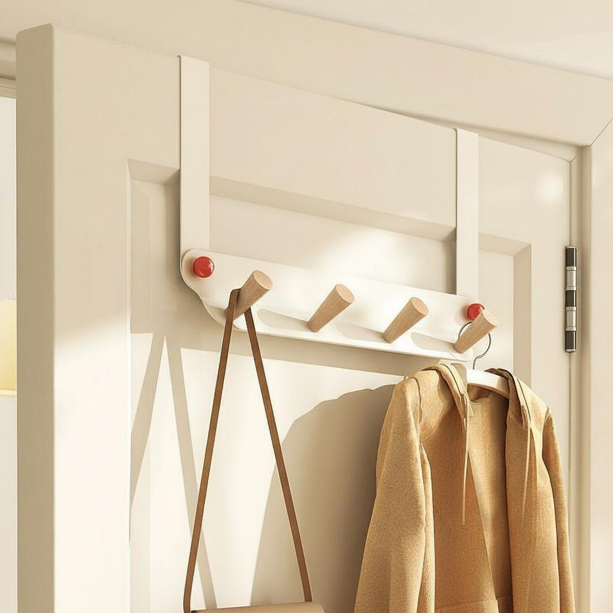 Over-the-Door Organizer hardwaretoolno-drill Installation hanger Rack High Load Capacity for Homeowners