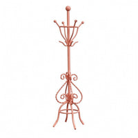 Miniature Coat Rack Ornate Dollhouse Coat Stand Vintage Miniature Clothes Hanger for OB11 Room Scenes