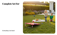 Lightweight Bean Bag Toss Game Set Great Gift Bean Bag Toss Game Easy Assembly for Family, Adults, Backyard, Parties, Indoor