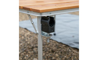 Universal Fit Cart Tabletop Support Bracket Stable Wagon Tabletop Clip Long-Lasting Folding Wagon Table Mount High-Density Plastic for Outdoor