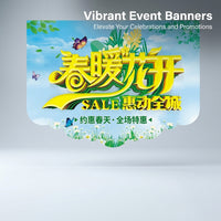 Hanging Banner Pennant Flags 10 Pack Customizable for Store Opening Grand Opening, Advertising Banner for Business Event Party Garland