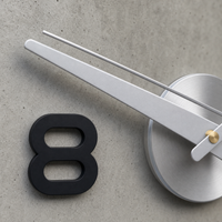 Large Acrylic DIY Wall Clock with 3D Numbers for Living Room Decor