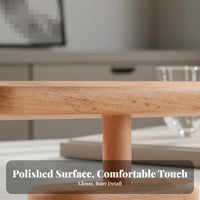Wooden Watch Stand Sturdy Wood Horizontal Bar Jewelry Display Wooden Watch Holder Versatile Bracelet Holder Rack Elegant Design