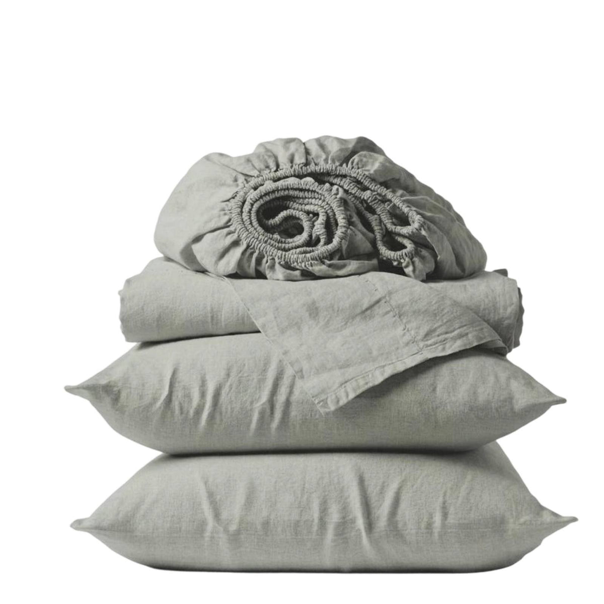 4 Pieces 300 Thread Count Duvet Cover Set Percale Weave Bed Linen Pre-Washed Home Textiles Breathable for Hot Sleepers, Homeowners, Gift Givers, Bedroom, Guest Room