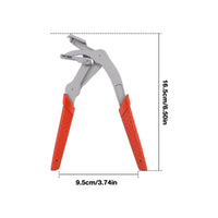 Car Interior Buckle Pliers Non-Slip Textured Clip Removal Pliers Heavy-Duty Panel Clip Plier for Mechanics, Garage