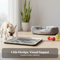 Indoor Dog Potty Easy to Clean Dog Potty Tray Puppy Pee Tray Portable Pet Supplies High Load Capacity for Small Dogs, Balcony