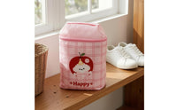 Top Handle Portable Shoe Storage Bag Rectangular Zippered Shoe Bag Upright Easy to Clean