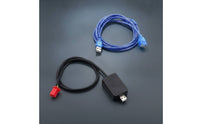 2 Pieces USB Debugging Cable Compact Control Cable Wired for Bench Testing