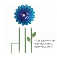 Foliage Accents Metal Bird Bath Stake Ground Insert Bird Bath Stake Slender Pollinator Water Station Decorative