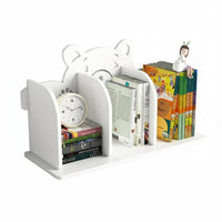 Space-Saving Desktop Storage Rack adaptable Placement creatureShaped Desk Organizer adaptable Sturdy Construction for Children, Students, Parents, Bay sill, Study Room, Home Office, vanity Top