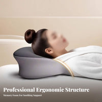 Memory Foam Face Pillow Head and Neck Support Memory Foam Face Cushion Ergonomic Design Spa Bed Pillow for Estheticians, Beauty Salon, Home, Bedroom