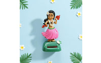 No Batteries Required Solar Dancing Hula Doll Vivid Colors Solar Powered Hula Girl Long-Lasting Hawaiian Girl Bobblehead Stress Relief for Children, Windowsill