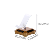 360-Degree Display Stand with Acrylic Holder Batterycordless Rotating Display Stand Cordless Rotating Platform Low-Light for Retailers