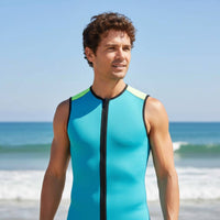 3mm Hooded Dive Vest Thermal Insulation Neoprene Hooded Vest Cold Protection Water Sports Gear for Surfing, Windsurfing
